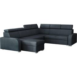 Mirjan24 WOHNLANDSCHAFT Oslo Dark Blue Sofa 315cm