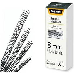 Fellowes Spiral Metal Binding 8 mm 25pcs