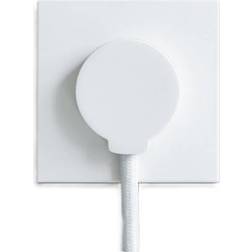 Norm Flad Stikprop Schuko - Mat Hvid (3326262)