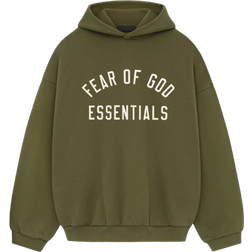 Fear of God Essentials Fleece Hoodie - Military