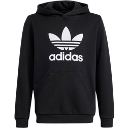 adidas Junior Trefoil Hoodie - Black