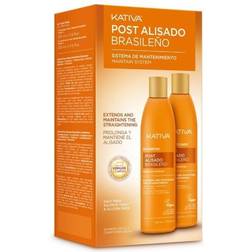 Kativa Post Alisado Brasileno Duo 225ml 2-pack