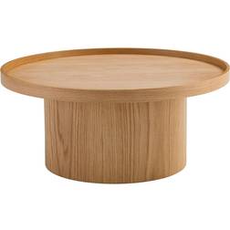 home24 1909002401 Natural/Oak Soffbord 80x80cm