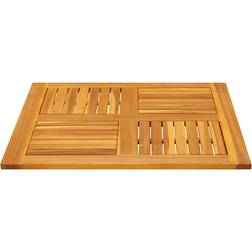 vidaXL 4004256 Natural Bordplade 80x80cm