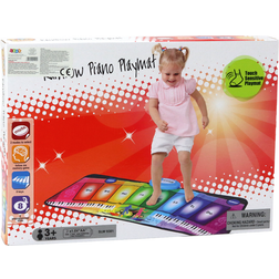 Leantoys Educational Musical Dance Mat Rainbow Piano