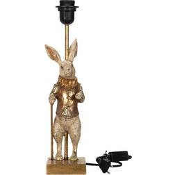 A Lot Decoration Rabbit Brass Lampfot 43cm