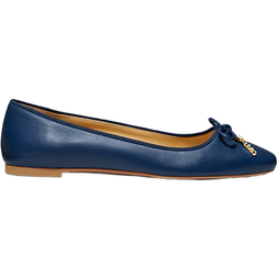 Michael Kors Nori Leather Ballet Flat - Blue