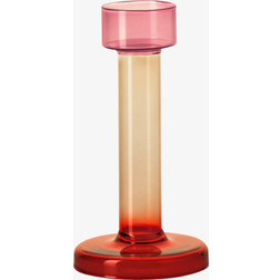 Bole Pink/Red Fyrfadsstage 21cm