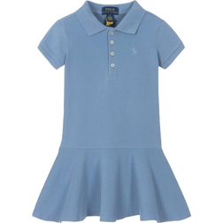 Polo Ralph Lauren Girl's Cotton Polo Dress - Blue