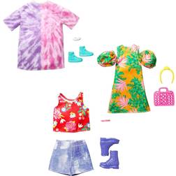 Barbie Fashion Assortment of Doll Clothes GWD96