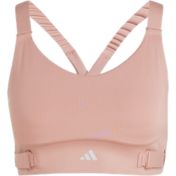 adidas FastImpact Luxe Run High-Support Bra - Warm Clay