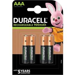 Duracell Rechargeable AAA 900mAh 4-pack