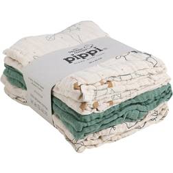 Pippi Muslinfilt Deep Lichen 6-pack