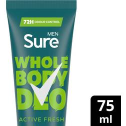 Sure Sure Men Active Fresh Whole Body Deodorant Cream 75 ml 75ml