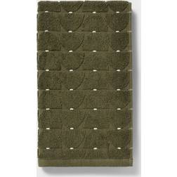 Threshold Modern Sculpted Hand Guest Towel Green (68.6x40.6cm)