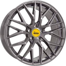 Mam RS4 Sølv Poleret 7,5x17 5x112 ET45 CB66,6