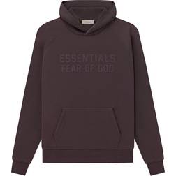 Fear of God Essentials Hoodie 'Plum' - Brown - Men's