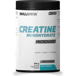 Skill Nutrition Creatine Monohydrate Micronized Unflavored 500g