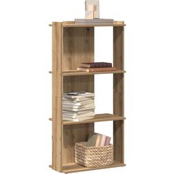 vidaXL Engineered Wood Oak Bokhylle 120cm