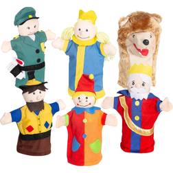 Roba Kasperlefigurer Handdockset 6-delar