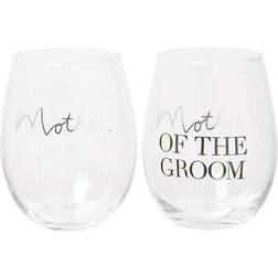 Mother Of The Groom Wine Glass 2pcs