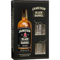 Jameson Black Barrel Irish Whiskey Gift Pack 40% 1x70cl
