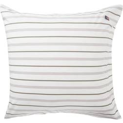 Lexington Stripes Poplin Örngott Vit (65x65cm)