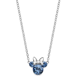 Disney Minnie Mouse Necklace - Silver/Blue
