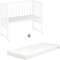 Roba Stuben- & Beistellbett 3in1 mit Barriere + Matratze