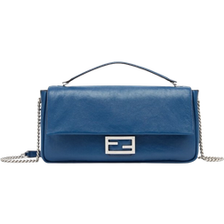 Fendi Baguette Chain Large Bag - Blue