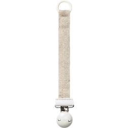 Elodie Details Ivory Silver Sheen Dummy Clip One Size