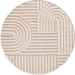 Ayyildiz Hochflor Teppich Creme 160 cm Beige