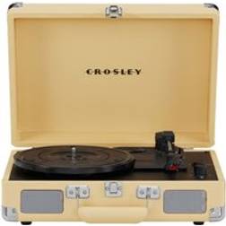 Crosley Cruiser Deluxe Portable Turntable with Bluetooth Out Fawn