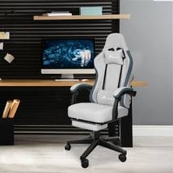 Alivio Fabric Gaming Chair Grey