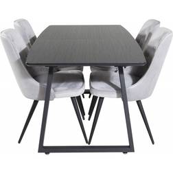 Venture Home Inca Matgrupp Förlängningsbar 160 cm Rektangulär med 4 Stolar Bordsgrupp