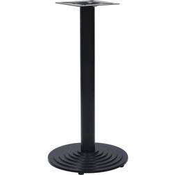 vidaXL Bistro Svart Ø43x72 cm Gjutjärn Bordsben