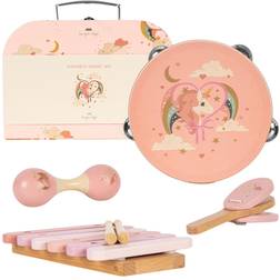Konges Sløjd Wooden Musical Set with Carrying Case