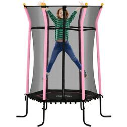 Homcom Kids Trampoline With Enclosure 5.4FT
