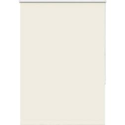 vidaXL Roller Blind Blackout Off White 105x130 cm Fabric Width 100.7 cm Polyester