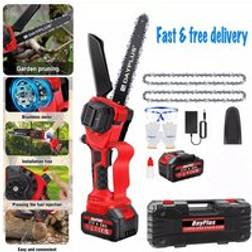 Day Plus 8 Inch Mini Chainsaw Cordless
