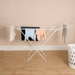 OHS Stainless Steel Foldable Drying Rack - White