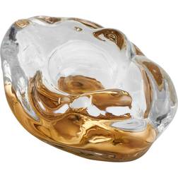 Kosta Boda Snippan Åj Ac-24 Skulptur Krystalglas Guld Dekorationsfigur