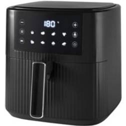 George Home Black Textured 8 Litre Digital Air Fryer