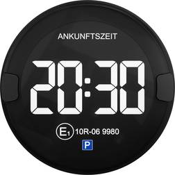 OOONO P-Disc No 2 Elektrisk Parkeringsskive Sort