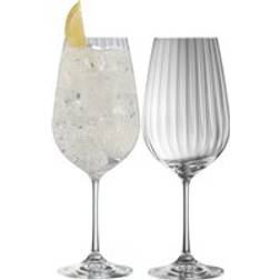 Galway Crystal Erne Spritz Goblet Pair One Size Cocktail Glass