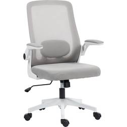 Homcom Mesh Desk Grey Office Chair