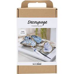Creativ Company DIY Découpage Kit Ostronskal Blå 1 Förp