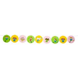Hisab Joker Pippi Långstrump Tatueringar 11-pack