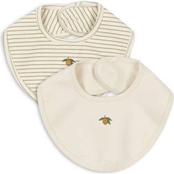 Konges Sløjd Basic 2-Pack Bib Tea Stripe