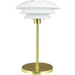 Dyberg Larsen DL20 Portable Opal Brass Table Lamp